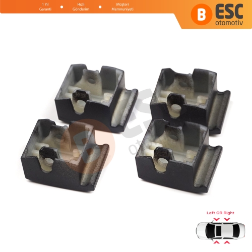 Opel Astra H Zafira B Tigra B 6240452 İçin 4 Adet Ön veya Arka Cam Açma Düğme Kapağı