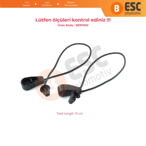 Renault Clio Megane Laguna HB için Bagaj Raf Askı İpi 7701062123