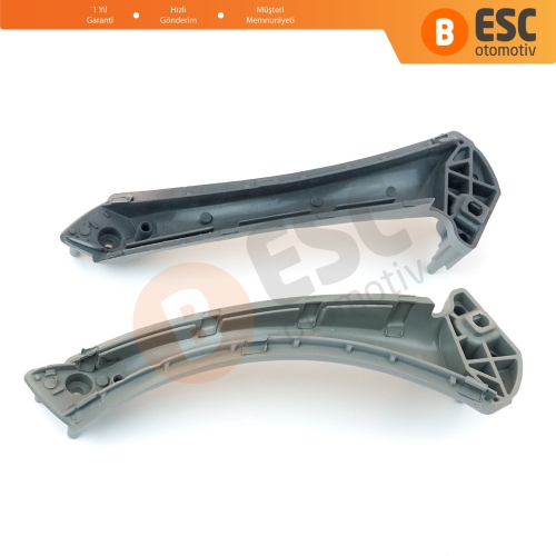 BMW 3 E90 E91 Iç Kapı Tutamak KAPAK Gri Sağ Sol 51417230849 51417230850