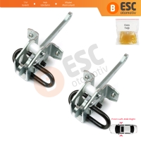 BMW 3 Serisi E36 1990-2000 51218165005 İçin 2 EA Ön Sağ ve Sol Kapı Gergi Yayı