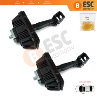 BMW 3 Serisi E92 E93 2005-2013 Coupe Convertible 551217193671 İçin 2 EA Ön Sağ ve Sol Kapı Gergi Yayı