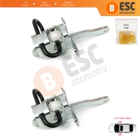 BMW 3 E36 Coupe Convertible 1990-1999  51218161782 İçin 2 EA Sağ ve Sol Kapı Gergi Yayı