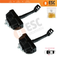 BMW 5 E60 E61 2001-2010 4/5 Kapı 51217176804 İçin 2 EA Ön Sağ ve Sol Kapı Gergi Yayı