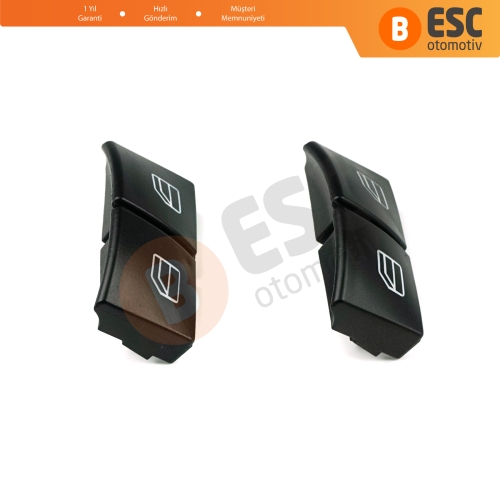 Mercedes W204 W212 S212 A207 C207 X204 W176 W246 C117 X117 X166  X156 W166 2049055402 İçin 4 Adet Sürücü Ana Cam Açma Düğme Kapağı