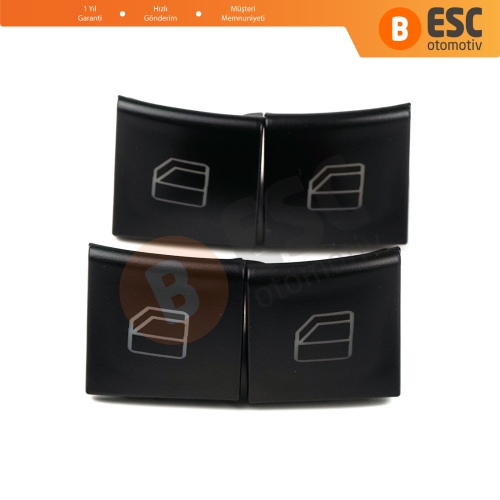 Mercedes A Class W169 B Class W245 A1698206410 İçin Sağ Sol Sürücü Kumanda Cam Açma Düğme Kapağı