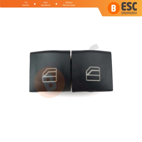 Mercedes A Class W169 B Class W245 A1698206410 İçin Sağ Sol Sürücü Kumanda Cam Açma Düğme Kapağı