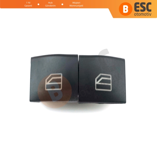 Mercedes A Class W169 B Class W245 A1698206410 İçin Sağ Sol Sürücü Kumanda Cam Açma Düğme Kapağı