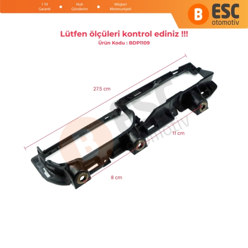 VW Passat B5 3B için Sürücü Dörtlü Cam Düğme Alt Çerçevesi 3B1867179C