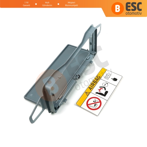 Mercedes E W212 CLS W218 için Güneşlik Makyaj Ayna Kapağı Gri 2128103710