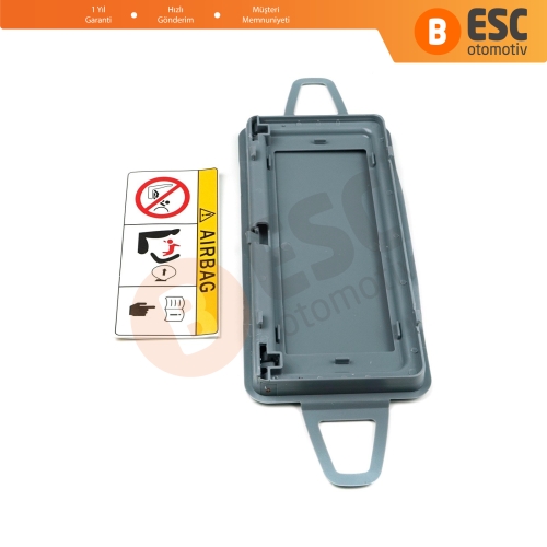 Mercedes E W212 CLS W218 için Güneşlik Makyaj Ayna Kapağı Gri 2128103710