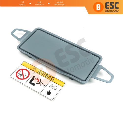 Mercedes E W212 CLS W218 için Güneşlik Makyaj Ayna Kapağı Gri 2128103710