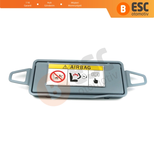 Mercedes E W212 CLS W218 için Güneşlik Makyaj Ayna Kapağı Gri 2128103710
