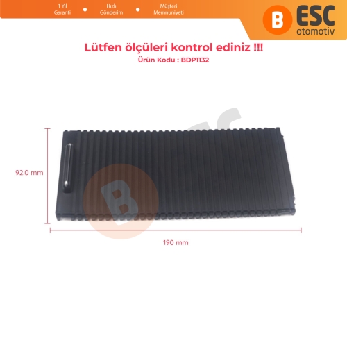 Mercedes W204 E W207 W212 için Orta Konsol Bardak Tutucu Sürgü Panjur Kapağı 20468047089051