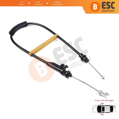 VW Passat B6 B7 2005-2015 CC 3C8837017A için  Ön Sağ veya Sol Dış Kapı Kilidi Açma Teli 