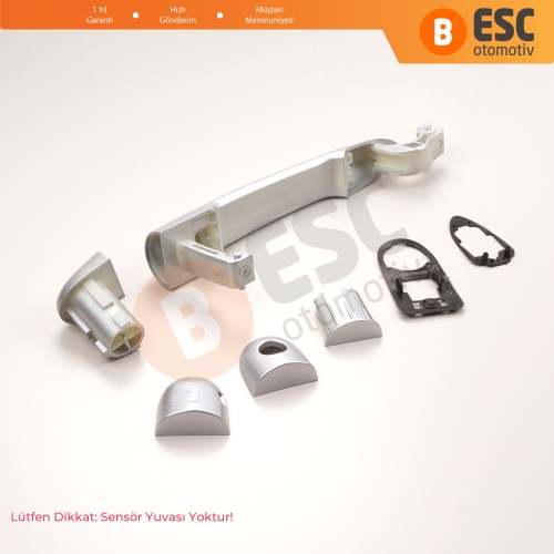 Renault Fluence Megane 3 Clio 4 Scenic 3 Captur 1 için Dış Kapı Açma Kolu Krom Renk 806B02596R