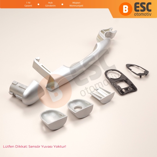 Renault Fluence Megane 3 Clio 4 Scenic 3 Captur 1 için Dış Kapı Açma Kolu Krom Renk 806B02596R