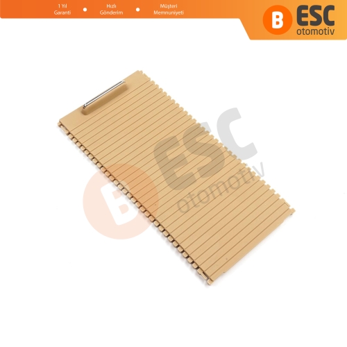 Mercedes W204 E W207 W212 için Orta Konsol Bardak Tutucu Sürgü Panjur Kapağı Bej 20468047089051