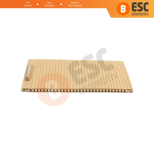 Mercedes W204 E W207 W212 için Orta Konsol Bardak Tutucu Sürgü Panjur Kapağı Bej 20468047089051