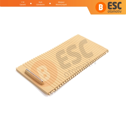 Mercedes W204 E W207 W212 için Orta Konsol Bardak Tutucu Sürgü Panjur Kapağı Bej 20468047089051