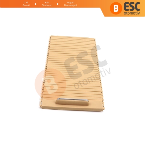 Mercedes W204 E W207 W212 için Orta Konsol Bardak Tutucu Sürgü Panjur Kapağı Bej 20468047089051