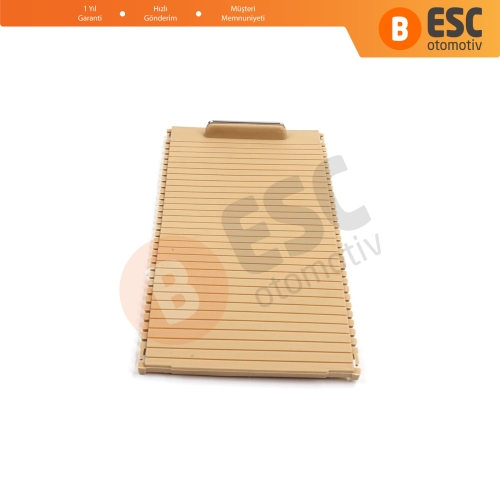 Mercedes W204 E W207 W212 için Orta Konsol Bardak Tutucu Sürgü Panjur Kapağı Bej 20468047089051