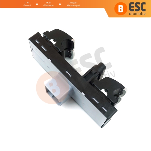 VW Golf Jetta Passat Tiguan Scirocco Caddy EOS Touareg Touran Seat Alhambra İçin Ön Sol Dörtlü Cam Düğmesi 5K4959857