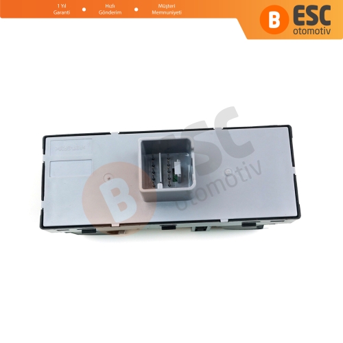 VW Golf Jetta Passat Tiguan Scirocco Caddy EOS Touareg Touran Seat Alhambra İçin Ön Sol Dörtlü Cam Düğmesi 5K4959857