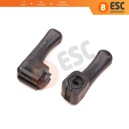 Mercedes W124 W201 A124 C124 S124 İçin Dış Dikiz Aynası Manuel Kontrol Kolu Seti 2018100054