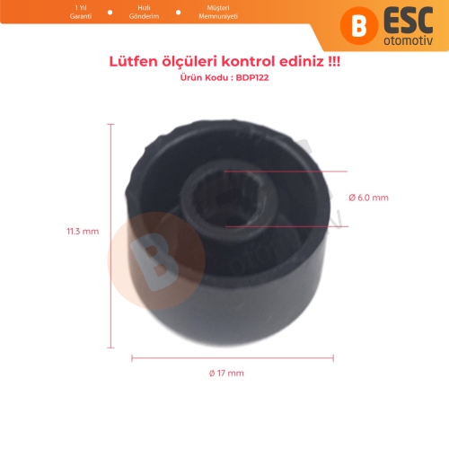 Mercedes Becker Audio 30 APS İçin Radyo Düğme Kapağı A2088200285