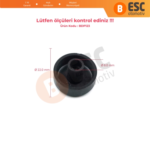 Mercedes Becker Radio İçin Plastik Radyo Düğmesi Kapağı A0038205686