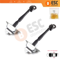 Renault Kadjar Nissan Qashqai MK2 J11 824304EA0A İçin 2 EA Arka Sağ ve Sol Kapı Gergi Yayı