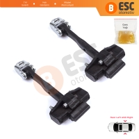 Lancia Ypsilon MK3 846 312 2011-2024 5-Kapı HB 51917798 İçin 2 EA Arka Sağ ve Sol Kapı Gergi Yayı