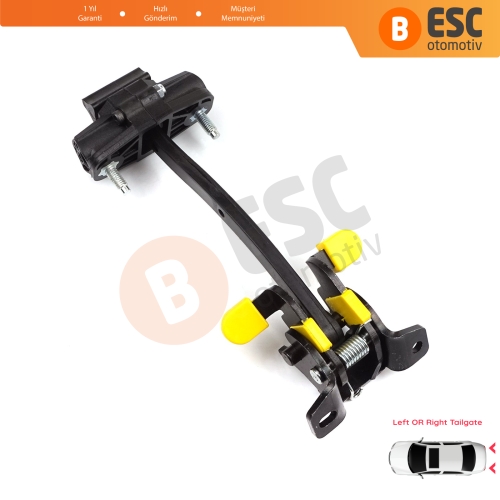 Fiat Fiorino Qubo 225 2007-2024 Citroen Nemo Peugeot Bipper Tepee 9035AQ İçin Arka Bagaj Kapı Gergi Yayı