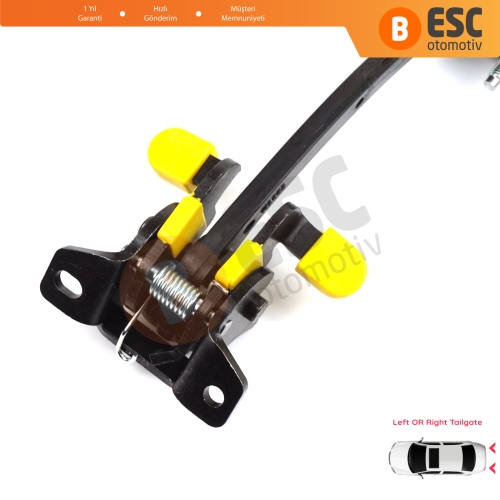 Fiat Fiorino Qubo 225 2007-2024 Citroen Nemo Peugeot Bipper Tepee 9035AQ İçin Arka Bagaj Kapı Gergi Yayı