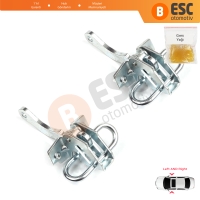 Fiat Seicento 600 Elettra 187 1997-2010 46553843 İçin 2 EA Sağ ve Sol Kapı Gergi Yayı