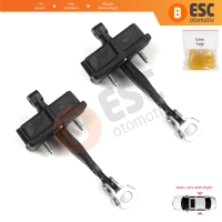 Fiat Panda MK4 312 319 519 2011-2023 Van HB 52022104 İçin 2 EA Arka Sağ ve Sol Kapı Gergi Yayı 