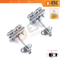 Citroen Xsara N0 N1 N2 N3 1997-2006 9181A9 İçin 2 EA Ön Sağ ve Sol Kapı Gergi Yayı 