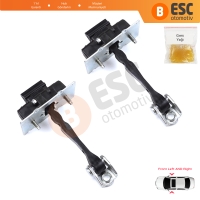 Citroen C4 Picasso SpaceTourer MK2 9676345180 İçin 2 EA Ön Sağ ve Sol Kapı Gergi Yayı 