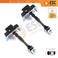 Citroen C4 Picasso SpaceTourer MK2 9676345180 İçin 2 EA Arka Sağ ve Sol Kapı Gergi Yayı 