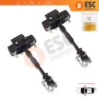 Citroen C4 e-C4 C4X e-C4X MK3 2020-On 9831783580 İçin 2 EA Ön Sağ ve Sol Kapı Gergi Yayı