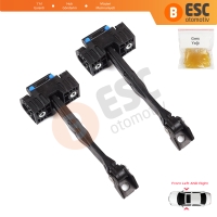 VW Golf MK7 5G 2012-2020 4/5 Kapı Alltrack Sportsvan Variant e-Golf 5G0837249A İçin 2 EA Ön Sağ ve Sol Kapı Gergi Yayı