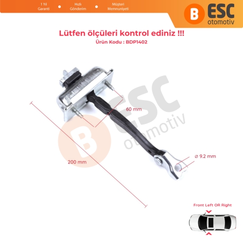 BMW X3 F25 2010-2017 X4 F26 2013-2018 51217205572 İçin Ön Sağ veya Sol Kapı Gergisi
