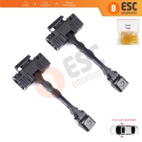 VW Caddy MK4 MK5 SB 2020-On MPV Box 2K7837249A İçin 2 EA Ön Sağ ve Sol Kapı Gergi Yayı