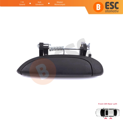 Renault Clio 2 Megane 1 Scenic 1 Symbol Thalia Logan Platina Lada Largus 7700426086 için Sol Kapı Dış Açma Kolu
