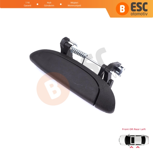 Renault Clio 2 Megane 1 Scenic 1 Symbol Thalia Logan Platina Lada Largus 7700426086 için Sol Kapı Dış Açma Kolu