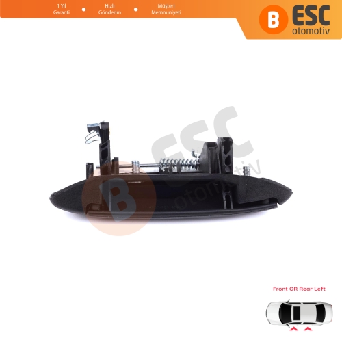 Renault Clio 2 Megane 1 Scenic 1 Symbol Thalia Logan Platina Lada Largus 7700426086 için Sol Kapı Dış Açma Kolu