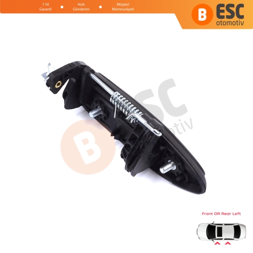 Renault Clio 2 Megane 1 Scenic 1 Symbol Thalia Logan Platina Lada Largus 7700426086 için Sol Kapı Dış Açma Kolu