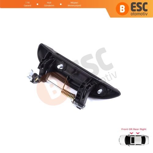 Renault Clio 2 Megane 1 Scenic 1 Symbol Thalia Logan Platina Lada Largus 7700426087 için Sağ Kapı Dış Açma Kolu