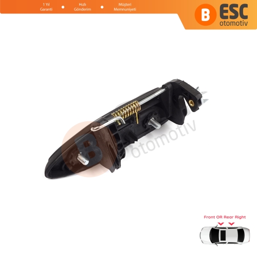 Renault Clio 2 Megane 1 Scenic 1 Symbol Thalia Logan Platina Lada Largus 7700426087 için Sağ Kapı Dış Açma Kolu