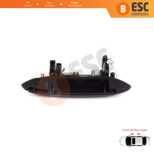 Renault Clio 2 Megane 1 Scenic 1 Symbol Thalia Logan Platina Lada Largus 7700426087 için Sağ Kapı Dış Açma Kolu
